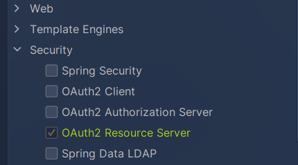 OAuth2 Resource Server
